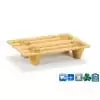 Pallet in legno Pressato 600x400 Carico 250kg