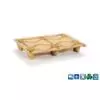 Medio Palet de madera prensada 800x600 Resistancia 1000kg