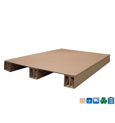 Cardboard Pallet 800 X 1200 X 107- loads 250kg