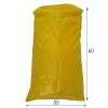 PP woven bag Yellow 50X80