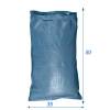 Bolsa tejida reutilizable Azul 50X80 cm