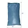 Sacs plastiques réutilisables 50X80 45L - Bleu