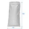 PP sacchi tessuta in rafia Bianco 110X150 cm