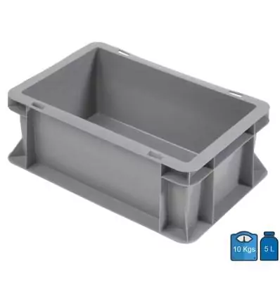 Plastic Crate 200x300 Full bottom & sides 5 Litres
