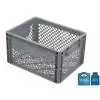 Plastic Crate 300x400 Bottom & sides Perforated 20 Litres