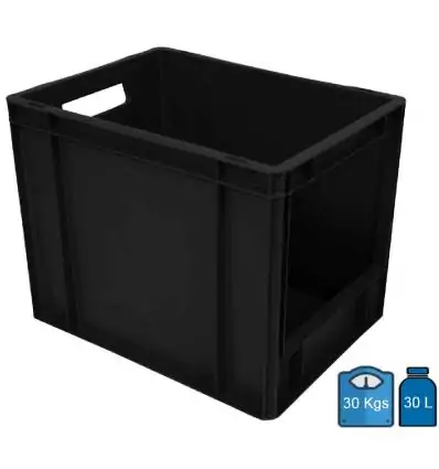 Box für die Kommissionierung aus Kunststoff 400x300 30 Liters