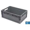 Kunststof bak 600 x 400 met verstevigde bodem, inhoud 44 liter.