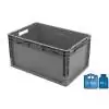 Plastic crate 400x600 Bottom with holes for drainage 61 Litres