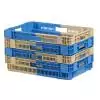Cajas de plástico 400x600 Encajable 22L Fondo y laterales perforados