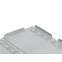 Palete de plástico 600 x 800 x 160 - Multi-rotação - Tabuleiro maciço