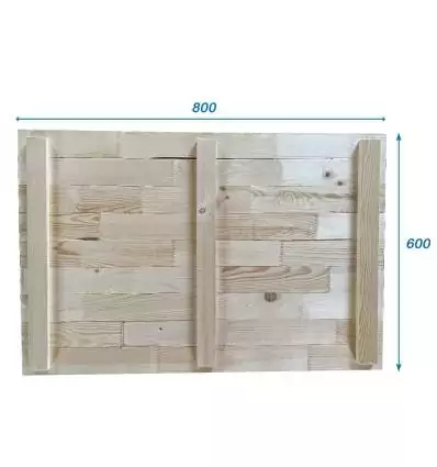 Holzdeckel für Aufsatzrahmen 600X800