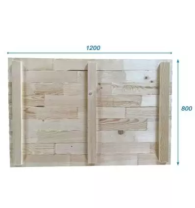 Holzdeckel für Aufsatzrahmen 800X1200