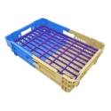 Grelha de plástico para tabuleiro 600x400 com pegas de retenção