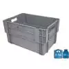 Kunststoffbox 400x600 60L Nestbar Geschlossener Boden & Seiten