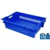 Nestable Plastic box 400x600 25L Perforated bottom & sides
