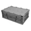 Foldable Crate 400x600 39 Litres with lid closed sides