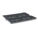 Kunststof kap voor pallet 1000x1200, binnenhoogte 30