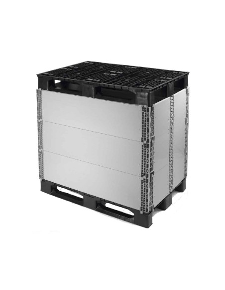Extensão em plástico 800 x 1200, altura de 330 mm, com 4 dobradiças
