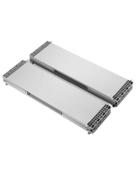 Extensão em plástico 800 x 1200, altura de 330 mm, com 4 dobradiças