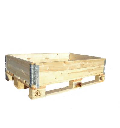 Cerco plegable de madera para palet 1200x800