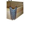 Holzaufsatzrahmen für Paletten 600X800 2 brettern