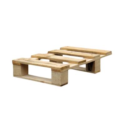 Palete de madeira 400 x 600 x 120 - 4 entradas - Ultra-leve