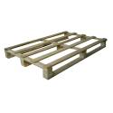 Palete de madeira 800 x 1200 x 127 - 4 entradas - leve
