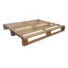 Wooden Pallet 1000 X 1200 X 129 - 3 bottom boards - Light