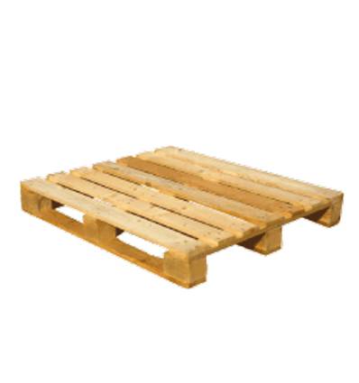 Wooden pallet 1000 X 1200 recycled - 3 bottom boards - Heavy