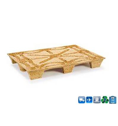 Palete moldada 1140 x 1140 Special Container suporta 900 kg
