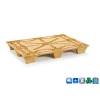 Palette Moulee 1140 X 1140 4 Entrees - Special Container supporte 900 Kg